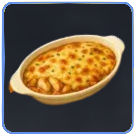 Seven Deadly Sins Origin - Chicken and Cheese Gratin