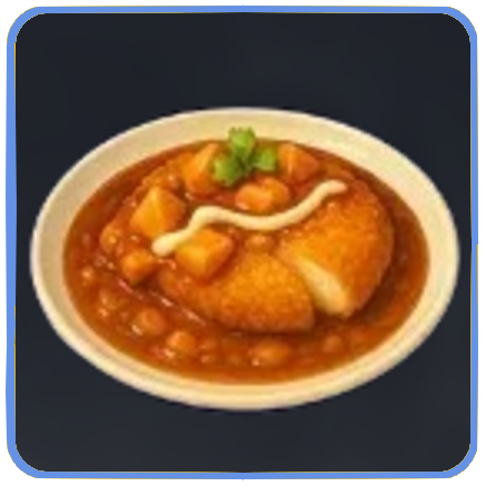 Seven Deadly Sins Origin - Chicken Cutlet with Curry