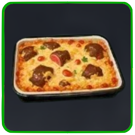 Seven Deadly Sins Origin - Beef Gratin