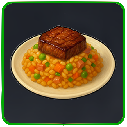 Seven Deadly Sins Origin - Meat Fried Rice