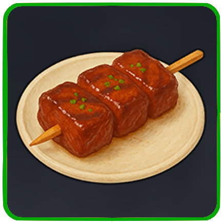 Seven Deadly Sins Origin - Richly Flavored Grilled Meat Skewer