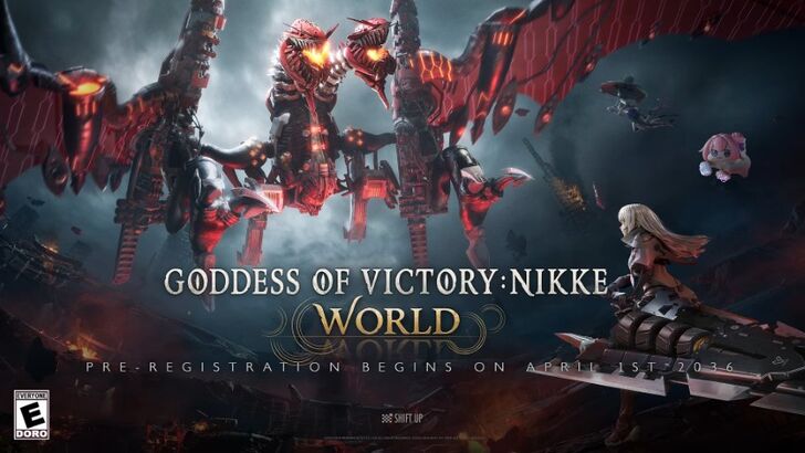 Goddess of Victory NIKKE World Title Card