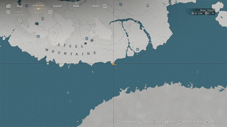 Treasure Chest Map Location