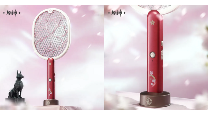 Yae Miko Electric Mosquito Swatter Design