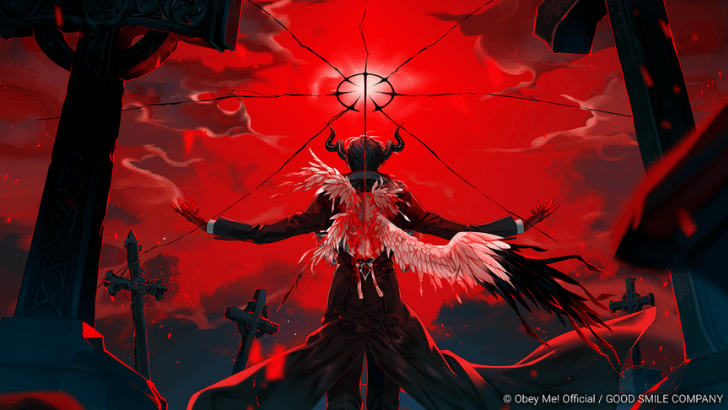 Obey Me! Lucifer facing damnation