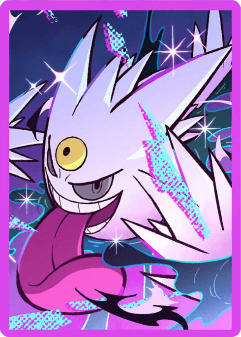 Shiny Mega Gengar Card Sleeve Card Sleeve
