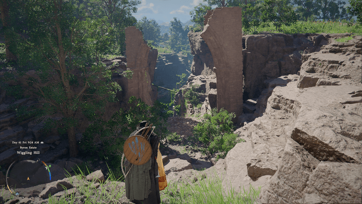 Wiggling Hill Ruins Location