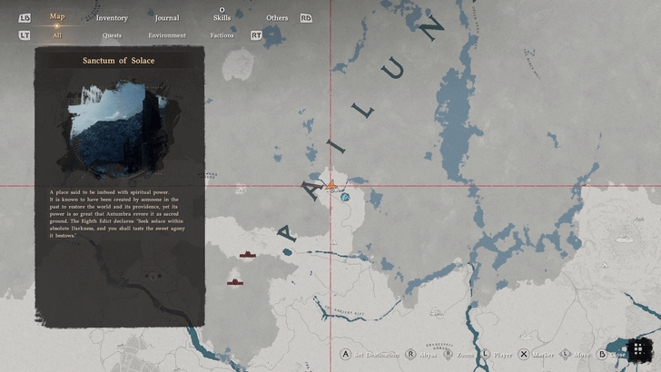 Sanctum of Solace Location