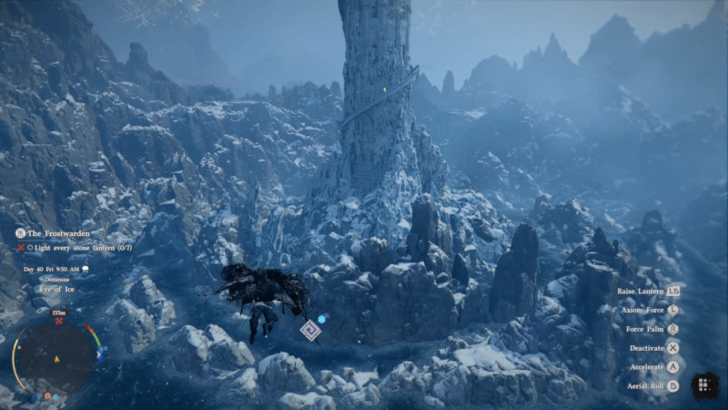 Spire of Frost Overworld Location