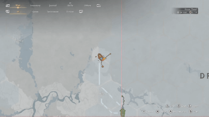 Desert Fragment map location