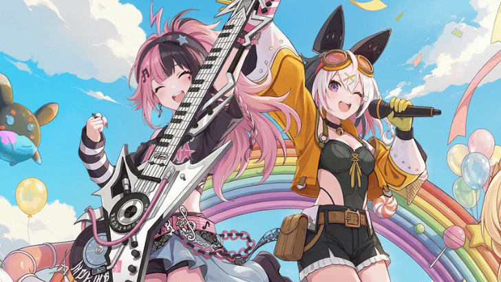 BSRP Adventurer Gallery cover art of two girls musically performing