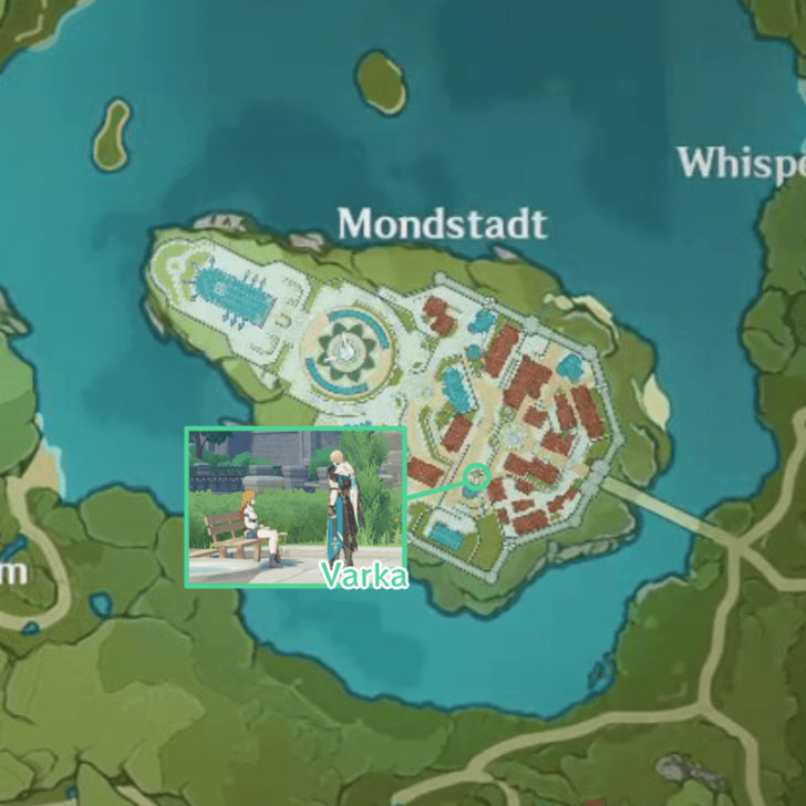Genshin - 6.4 Mondstadt Anecdote Locations