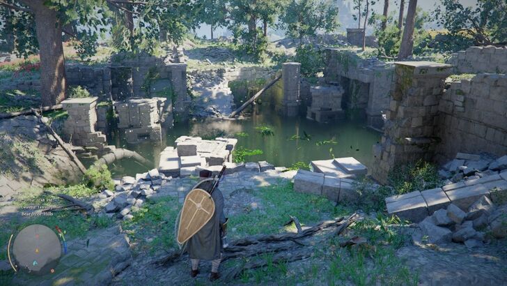 Beardtree Hills Sunflower Ruins Location