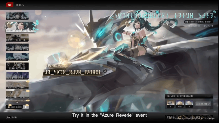 Azure Reverie Event