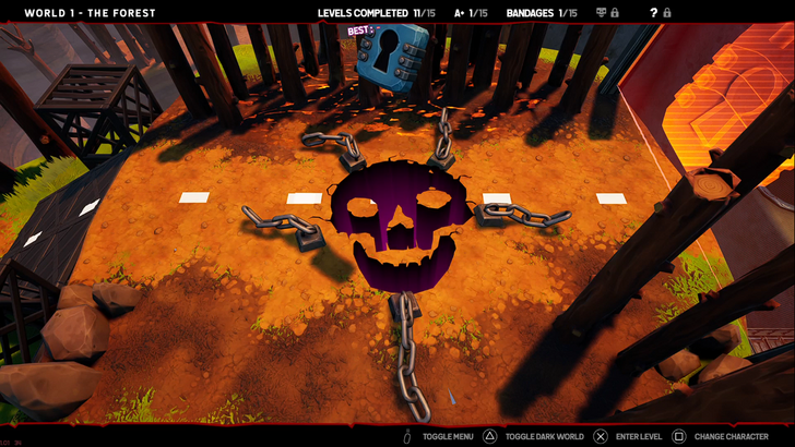 meat boy boss level unlocked