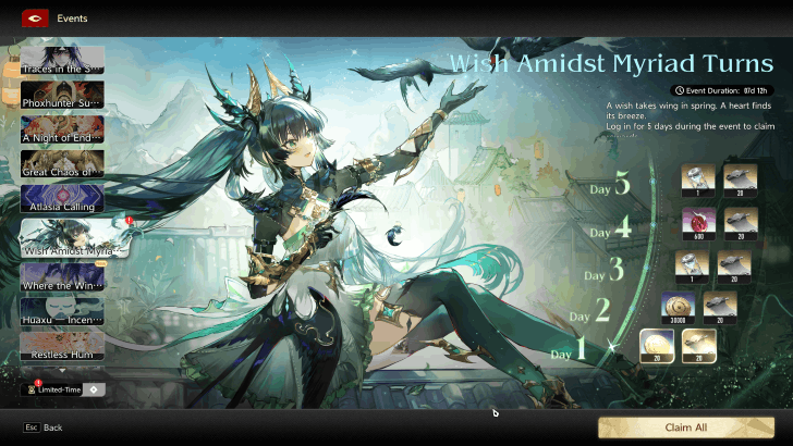 3 Log in For a Total of 5 Days