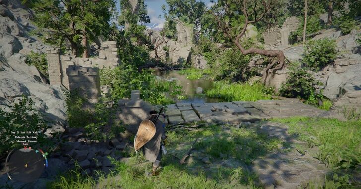 Mount Benus Ruins Location