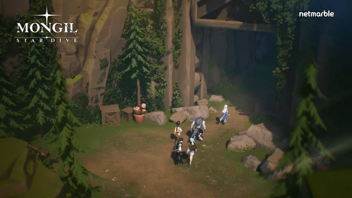 Mongil: Star Dive Explore Areas