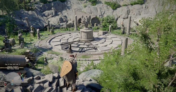 The Grey Forest Ruins Location