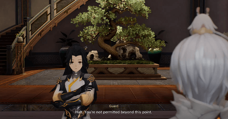 Guards by the Stairs