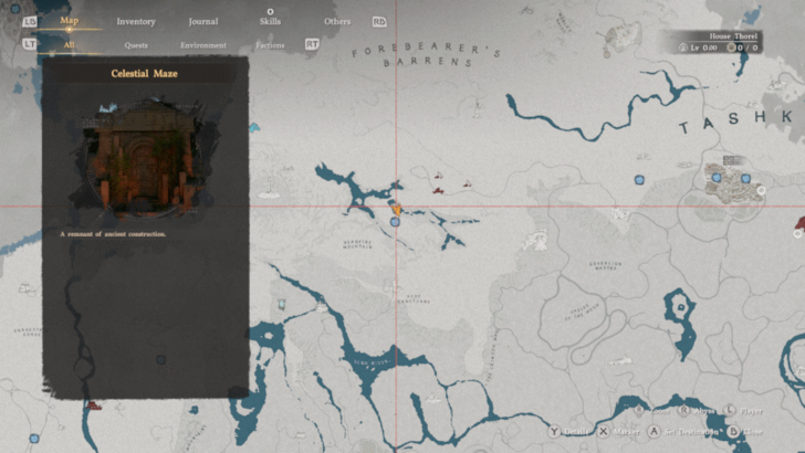 Smoking Lands Desert Mouth Maze Map Location