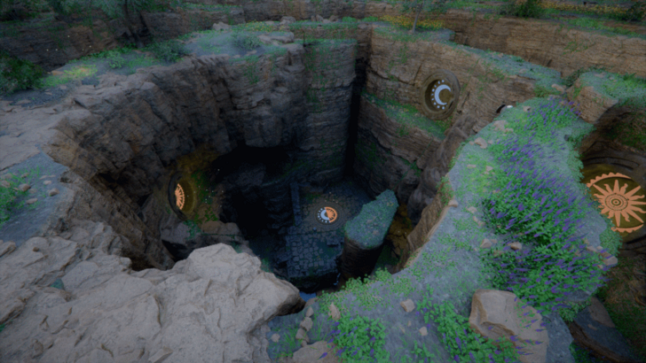 Smoking Lands Desert Mouth Maze Overworld Location