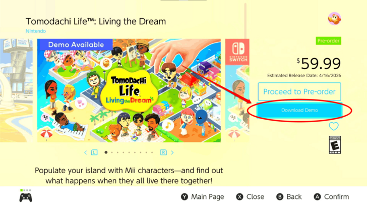 How to Play Demo Step 3