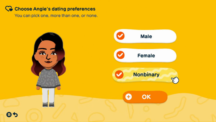 Mii Maker screen