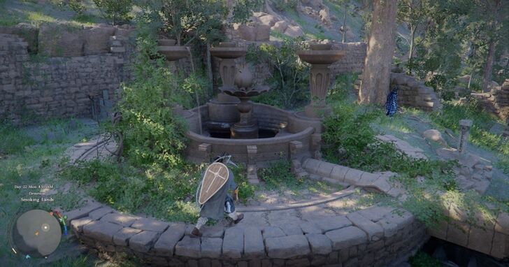 Fuming Lands Ruins Location