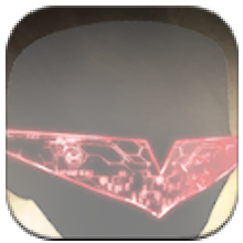 Volant Visor: Rust Red