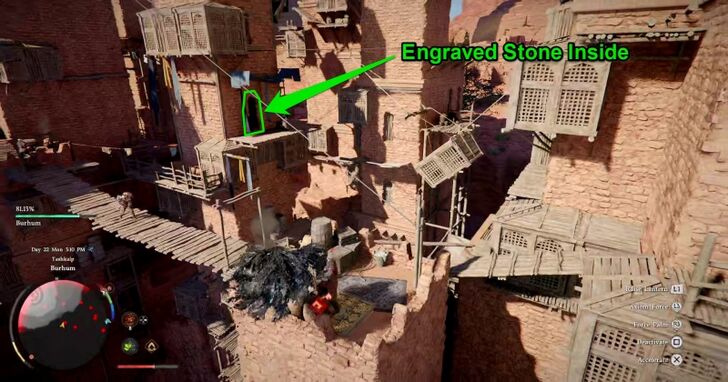 Kliff Overlooking Engrave Stone 1 Location