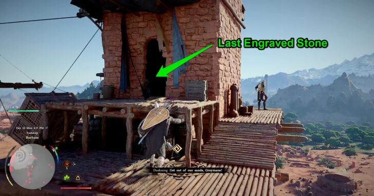 Kliff on Engrave Stone 3 Location