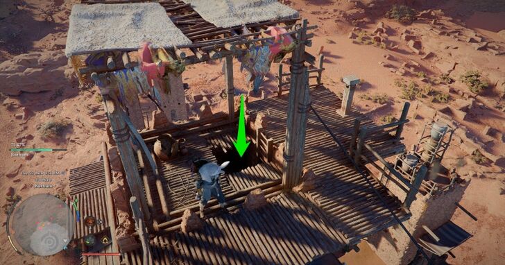 Kliff on Tower Top marked