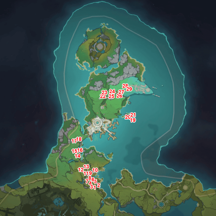 Etherwing Moth Surface Map