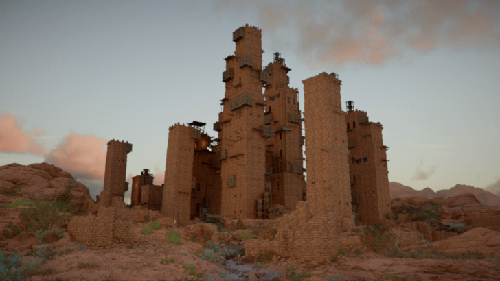 Maze of Dawnreach Overworld Location