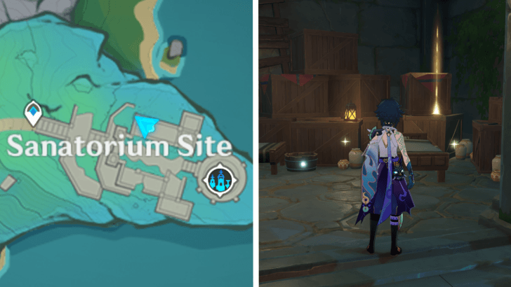 Genshin - Investigate the Crate Near the Bed