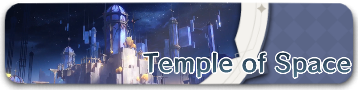 Genshin - Temple of Space Slim Banner