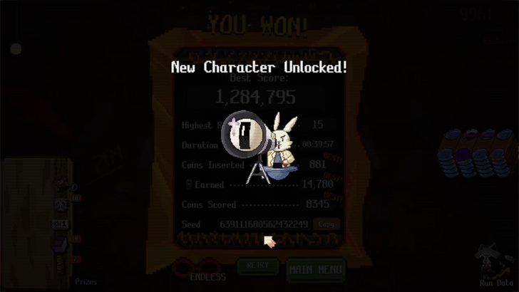 raccoin astronomer character unlocked