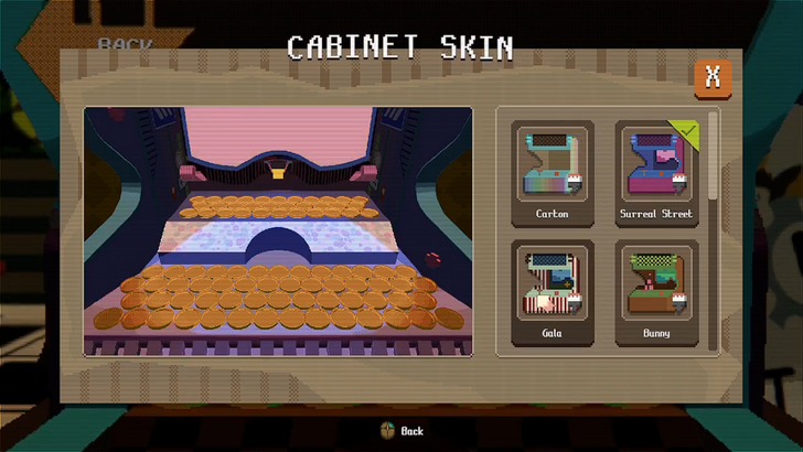 raccoin cabinet skin select