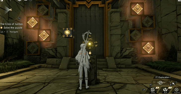 Illuminated Diamond Stone Blocks 2nd Puzzle