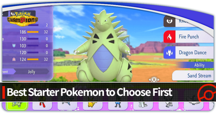 Pokemon Champion - Best Starter Pokemon to Choose First