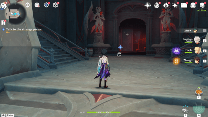 Genshin - Talk to the Strange Person