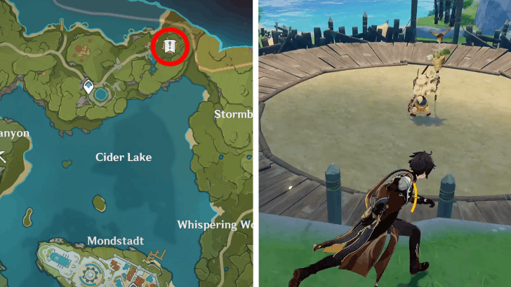 Churldric Location