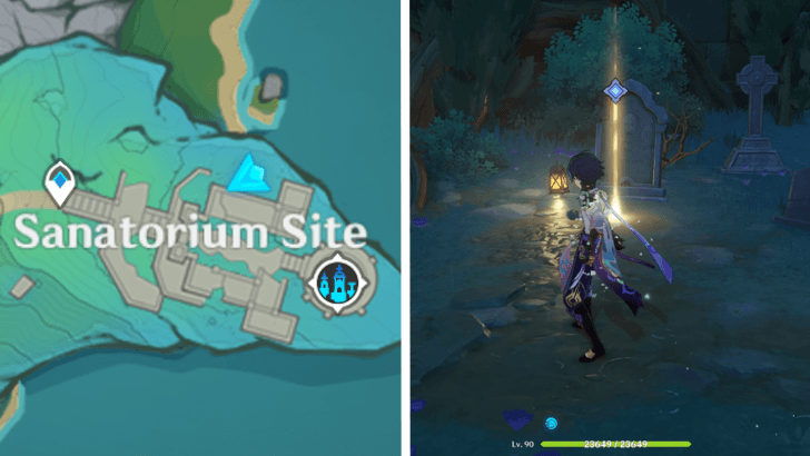 Genshin - Go to the Cemetery During the Night