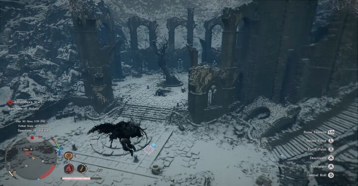 Sanctum of Solace Overworld Location