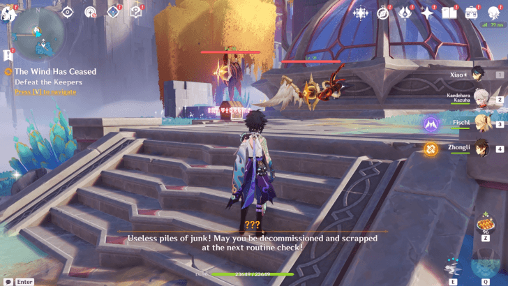 Genshin - Defeat the Keepers