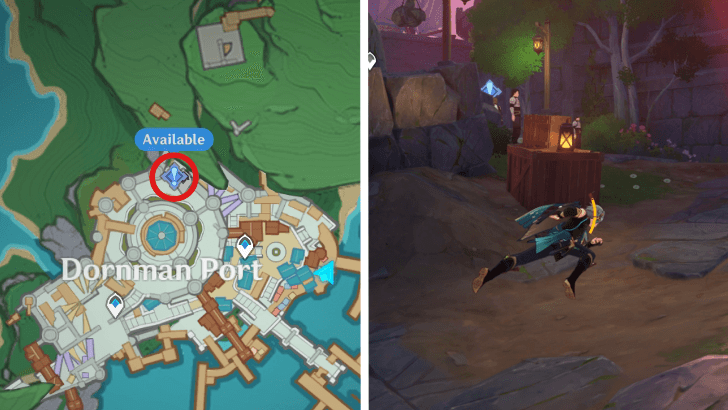 Access the Dornman Port