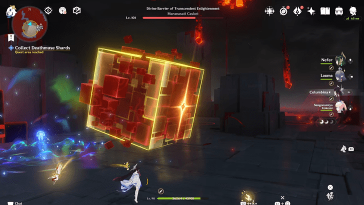 collecting the third Deathmuse Shard