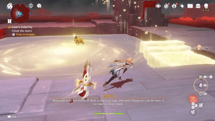 stairway out of the Apathic Interval