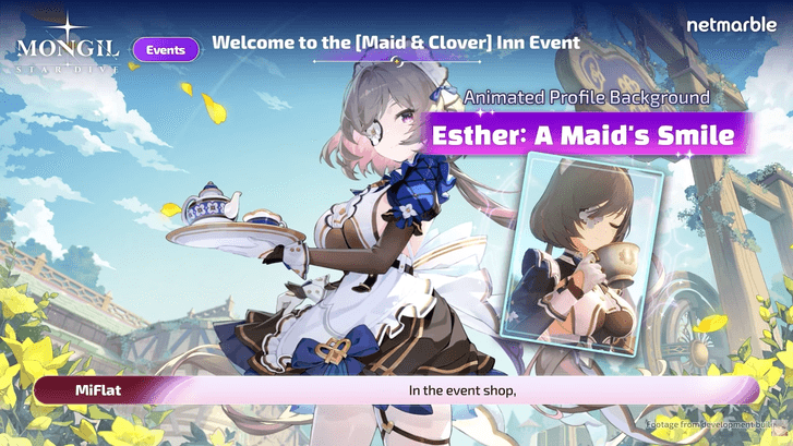 Mongil Star Dive Maid Clover Story Event